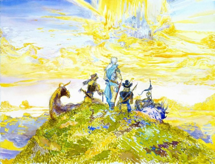 FINAL FANTASYⅢ　イメージイラスト1990