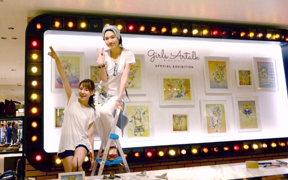 『girls Artalk Special Exhibition』開催中！＠伊勢丹新宿店本店